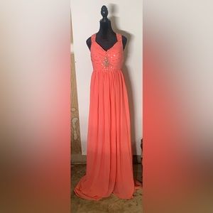 Pink dress size small